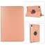 Case2go - Tablet hoes geschikt voor Samsung Galaxy Tab A8 (2022 &amp; 2021) - 10.5 Inch - Draaibare Book Case Cover - Rosé-Goud