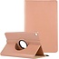 Case2go Case2go - Tablet hoes geschikt voor Samsung Galaxy Tab A8 (2022 &amp; 2021) - 10.5 Inch - Draaibare Book Case Cover - Rosé-Goud