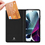 Dux Ducis - Telefoonhoesje geschikt voor Motorola Moto G200 5G - Skin Pro Book Case - Zwart