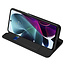 Dux Ducis - Telefoonhoesje geschikt voor Motorola Moto G200 5G - Skin Pro Book Case - Zwart