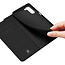 Dux Ducis - Telefoonhoesje geschikt voor Motorola Moto G200 5G - Skin Pro Book Case - Zwart