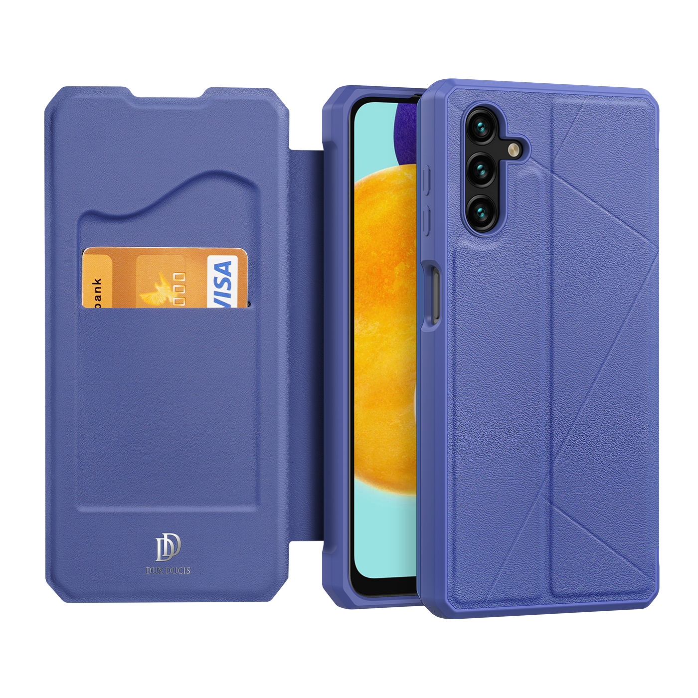 Dux Ducis - Hoesje geschikt voor Samsung Galaxy A13 5G - Skin X Case - Donker Blauw afbeelding