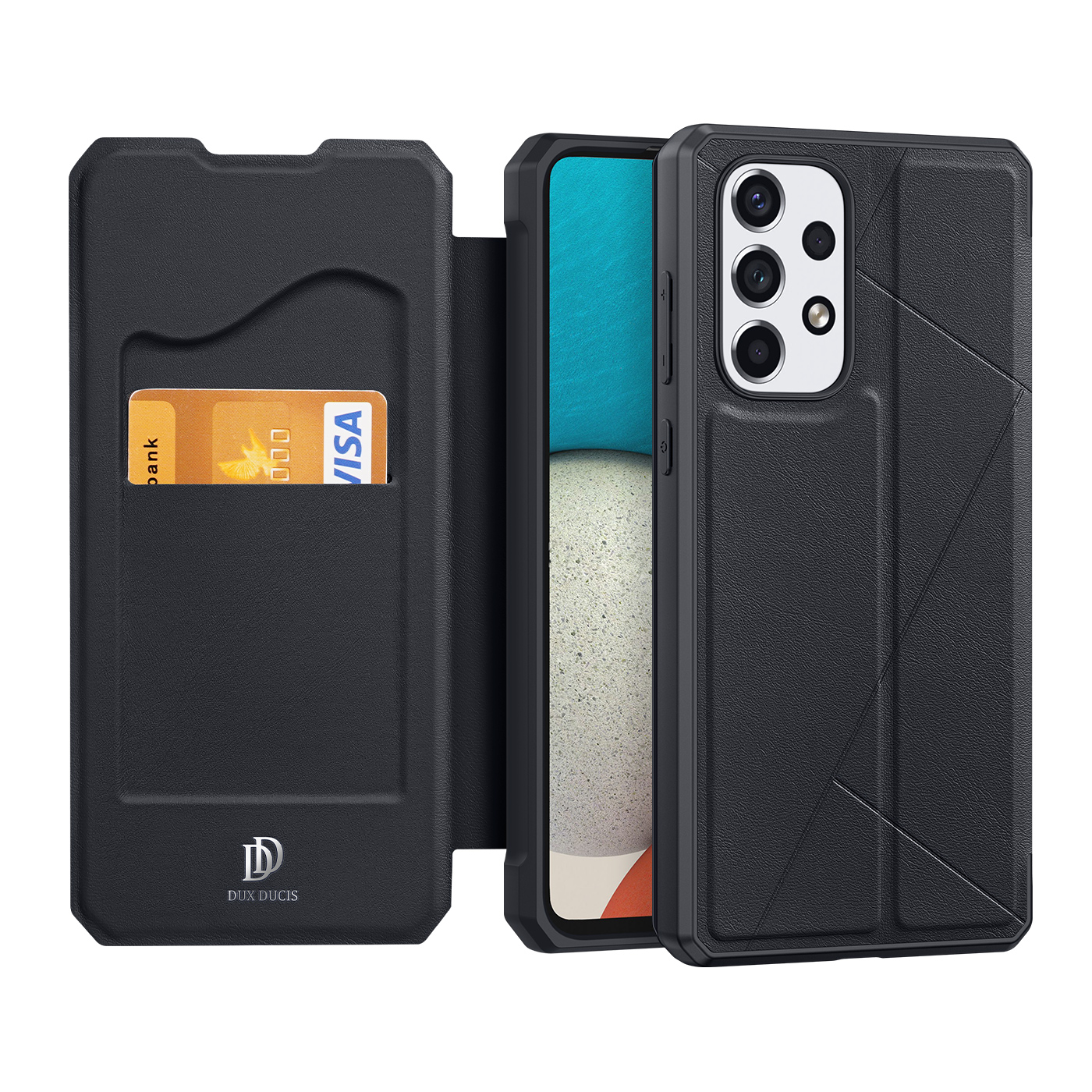 Dux Ducis - Hoesje geschikt voor Samsung Galaxy A73 5G - Skin X Case - Zwart afbeelding