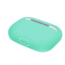 Case2go - Hoesje geschikt voor Apple Airpods Pro - Premium Siliconen beschermhoes met opdruk - 3.0 mm - Licht Blauw