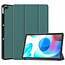 Case2go Case2go - Tablet Hoes geschikt voor Realme Pad - 10.4 inch - Tri-Fold Book Case - Auto Wake functie - Cyaan