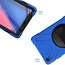 Case2go - Tablet hoes geschikt voor Samsung Galaxy Tab A 8.0 (2019) - Hand Strap Armor Case - Blauw