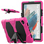 Case2go - Tablet hoes geschikt voor Samsung Galaxy Tab A8 (2022 &amp; 2021) - 10.5 Inch - Extreme Armor Case - Magenta