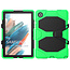 Case2go - Tablet hoes geschikt voor Samsung Galaxy Tab A8 (2022 &amp; 2021) - 10.5 Inch - Extreme Armor Case - Groen
