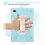 Case2go - Tablet Hoes geschikt voor Samsung Galaxy Tab A8 (2022 &amp; 2021) - 10.5 Inch - Hand Strap Armor Case - Licht Blauw