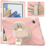 Case2go - Tablet Hoes geschikt voor Samsung Galaxy Tab A8 (2022 &amp; 2021) - 10.5 Inch - Hand Strap Armor Case - Licht Roze