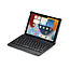 Case2go - Bluetooth Toetsenbord Tablet Hoes geschikt voor Apple iPad Mini 6 2021 - QWERTY - 8.3 inch - Zwart