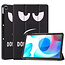 Case2go Case2go - Tablet Hoes geschikt voor Realme Pad - 10.4 inch - Tri-Fold Book Case - Auto Wake functie - Don't Touch Me