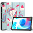 Case2go - Tablet Hoes geschikt voor Realme Pad - 10.4 inch - Tri-Fold Book Case - Auto Wake functie - Eenhoorn