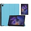 Case2go Case2go - Tablet Hoes & Screenprotector geschikt voor Samsung Galaxy Tab A8 (2022 & 2021) - 10.5 inch - Tri-Fold Book Case - Licht Blauw