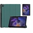 Case2go Case2go - Tablet Hoes & Screenprotector geschikt voor Samsung Galaxy Tab A8 (2022 & 2021) - 10.5 inch - Tri-Fold Book Case - Cyaan