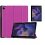 Case2go - Tablet Hoes & Screenprotector geschikt voor Samsung Galaxy Tab A8 (2022 & 2021) - 10.5 inch - Tri-Fold Book Case - Paars