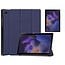 Case2go - Tablet Hoes & Screenprotector geschikt voor Samsung Galaxy Tab A8 (2022 & 2021) - 10.5 inch - Tri-Fold Book Case - Donker Blauw