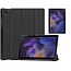 Case2go - Tablet Hoes & Screenprotector geschikt voor Samsung Galaxy Tab A8 (2022 & 2021) - 10.5 inch - Tri-Fold Book Case - Zwart