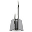 LMP - Verticale Aluminium Laptop standaard - Aluminium houder - Geschikt voor elke MacBook van 12" tot 16" - Space Grey