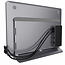 LMP - Verticale Aluminium Laptop standaard - Aluminium houder - Geschikt voor elke MacBook van 12" tot 16" - Space Grey