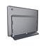 LMP - Verticale Aluminium Laptop standaard - Aluminium houder - Geschikt voor elke MacBook van 12" tot 16" - Space Grey