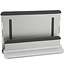 LMP - Verticale Aluminium Laptop standaard - Aluminium houder - Geschikt voor elke MacBook van 12" tot 16" - Zilver