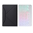 Case2go - Tablet Toetsenbord Hoes geschikt voor Samsung Galaxy Tab A8 (2021) 10.5 Inch - Bluetooth Toetsenbord Case met RGB Verlichting en Stylus Pen Houder - QWERTY - Wit