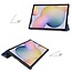 Case2go - Tablet Hoes geschikt voor Samsung Galaxy Tab S8 Plus (2022) - 12.7 Inch - Tri-Fold Book Case - Sterrenhemel