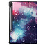 Case2go - Tablet Hoes geschikt voor Samsung Galaxy Tab S8 Plus (2022) - 12.7 Inch - Tri-Fold Book Case - Galaxy