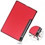 Case2go - Tablet Hoes geschikt voor Samsung Galaxy Tab S8 Plus (2022) - 12.7 Inch - Tri-Fold Book Case - Rood