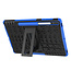 Case2go - Tablet Hoes geschikt voor Samsung Galaxy Tab S8 Plus (2022) - 12.4 Inch - Schokbestendige Back Cover - Met pencil houder - Blauw