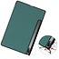 Case2go - Tablet hoes geschikt voor Lenovo Tab P12 Pro - 12.6 inch - Tri-Fold Book Case - Auto Wake functie - Groen