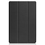 Case2go - Tablet hoes geschikt voor Lenovo Tab P12 Pro - 12.6 inch - Tri-Fold Book Case - Auto Wake functie - Zwart