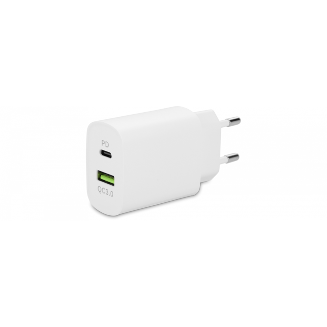 LMP - Dual Port Power Adapter 20W - Wit