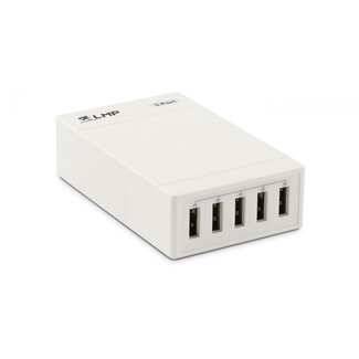 LMP LMP - Smartcharger 5-Port USB charger 5V 8A/40W - Wit