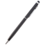 1 Stuks - Balpen en Touch Pen - 2 in 1 Stylus Pen voor smartphone en tablet - Metaal - Zwart