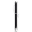 1 Stuks - Balpen en Touch Pen - 2 in 1 Stylus Pen voor smartphone en tablet - Metaal - Zwart