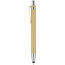 1 Stuks - Touch Pen - 2 in 1 Stylus Pen voor smartphone en tablet - Bamboo