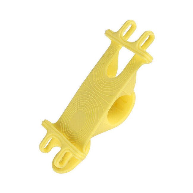 Case2go - Universele Telefoonhouder Fiets - 4 tot 6.5 inch - Geel