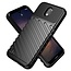 Hoesje geschikt voor Nokia 1.3 - Back cover - Flexibel TPU - Schokbestendig - Zwart