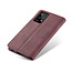 CaseMe - Hoesje geschikt voor Samsung Galaxy A33 5G - Wallet Book Case - Magneetsluiting - Rood