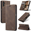 CaseMe CaseMe - Hoesje geschikt voor Samsung Galaxy A13 5G - Wallet Book Case - Magneetsluiting - Donker Bruin