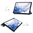 Case2go - Tablet Hoes geschikt voor Samsung Galaxy Tab S8 (2022) - Tri-Fold Book Case - Galaxy