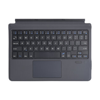 Case2go Case2go - Toetsenbord geschikt voor Microsoft Surface Go 2 - Bluetooth Toetsenbord Cover - Met touchpad - Zwart