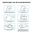 Case2go - Hoesje geschikt voor Samsung Galaxy S20 FE Screenprotector - Tempered Glass - Transparant