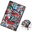 Tablet Hoes geschikt voor Lenovo Tab P11 Pro 11.5 inch - Tri-Fold Book Case - Cover met Auto/Wake Functie - Graffiti