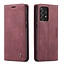 CaseMe Caseme - Hoesje geschikt voor Samsung Galaxy A73 5G - Wallet Book Case - Magneetsluiting - Rood