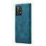 Caseme - Hoesje geschikt voor Samsung Galaxy A73 5G - Wallet Book Case - Magneetsluiting -  Blauw