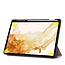 Case2go - Tablet hoes geschikt voor Samsung Galaxy Tab S8 Plus (2022) - 12.4 inch - Flexibel TPU - Tri-Fold Book Case - Met pencil houder - Galaxy