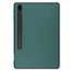 Case2go - Tablet hoes geschikt voor Samsung Galaxy Tab S8 Plus (2022) - 12.4 inch - Flexibel TPU - Tri-Fold Book Case - Met pencil houder - Donker Groen